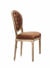 стул из массива бука компактный в японском стиле